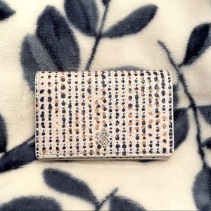 Dagne Dover small accordion wallet in Dot Print like new